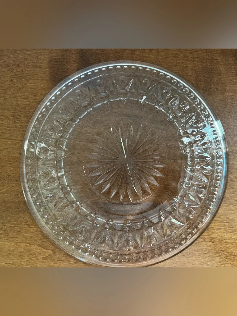 Vintage Indiana Glass Park Lane Lunch/ Salad Plates (set of 6) MCM